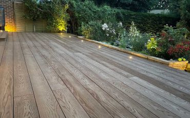 Weathered Oak Composite Decking in Chichester